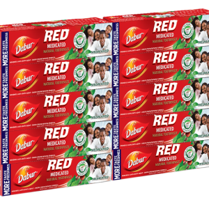 Dabur Red Medicated Toothpaste x10