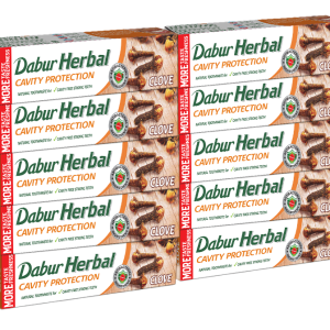 Dabur Herbal Clove Toothpaste x10